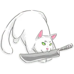 Кот Шикааарный sticker 4