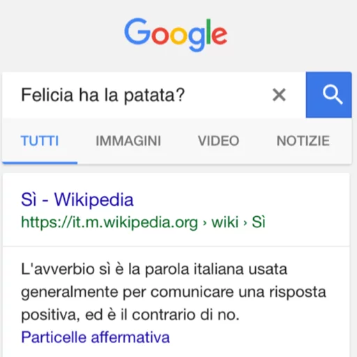 Felicia ha la patata sticker 5