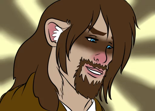 Ferret Jesus Telegram sticker pack