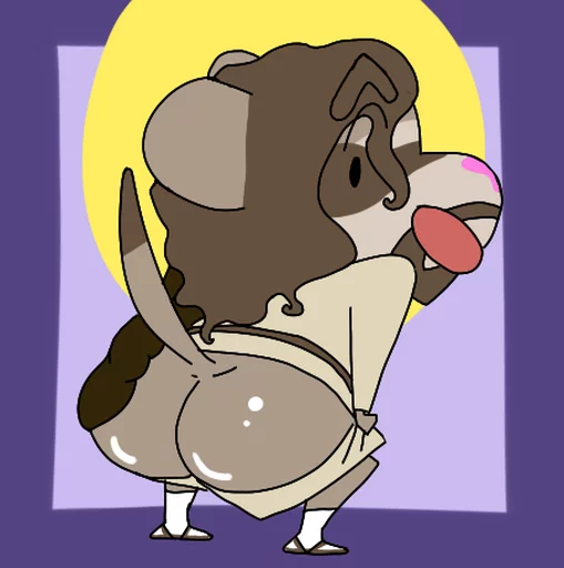Ferret Jesus sticker 8