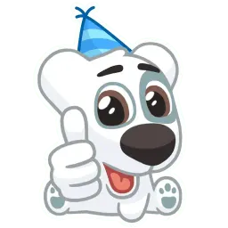 Праздничный Спотти sticker 3