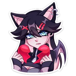 Финд Котура Миурин Telegram sticker pack