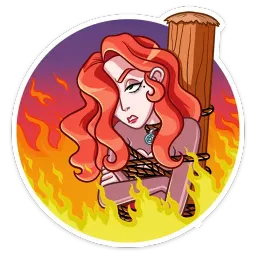 Огненная Лавиния sticker 5