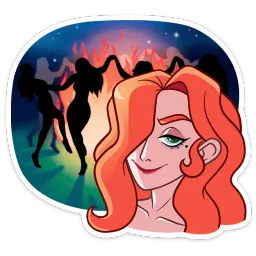 Огненная Лавиния sticker 10