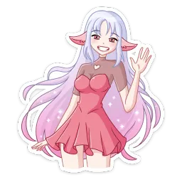Флоренс Анна Мозговец Telegram sticker pack