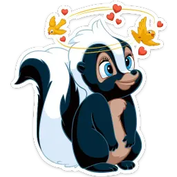 Цветочек sticker 10