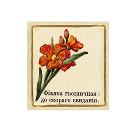 FlowerLanguageVintage sticker 8