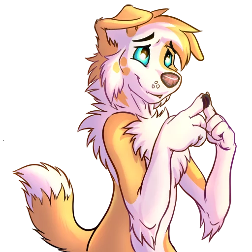 Fluke Doggo sticker 2