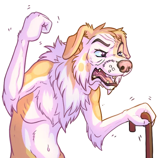 Fluke Doggo sticker 5