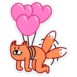 Fox :: @mosticks sticker 10