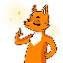 Лисица sticker 7