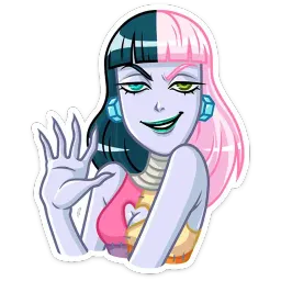 Франсин Telegram sticker pack