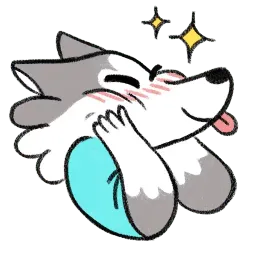 Frank The Wolf Telegram sticker pack