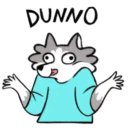 Frank The Wolf sticker 12