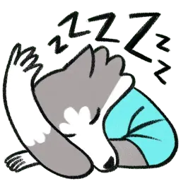 Frank The Wolf sticker 6