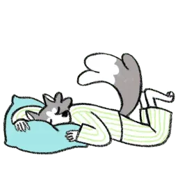 Frank The Wolf sticker 7