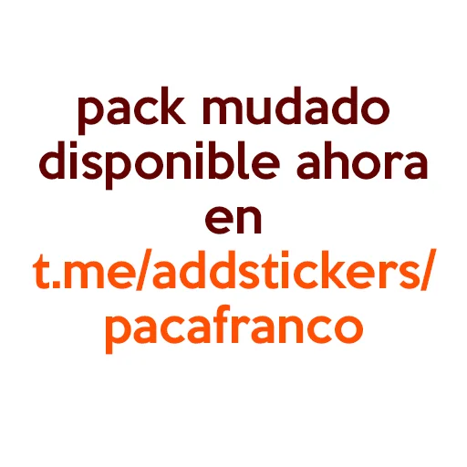 franquicia Telegram sticker pack