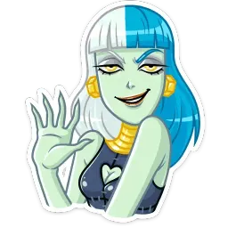 Нежить Франсин Telegram sticker pack