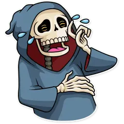 Friendly Death Telegram sticker pack