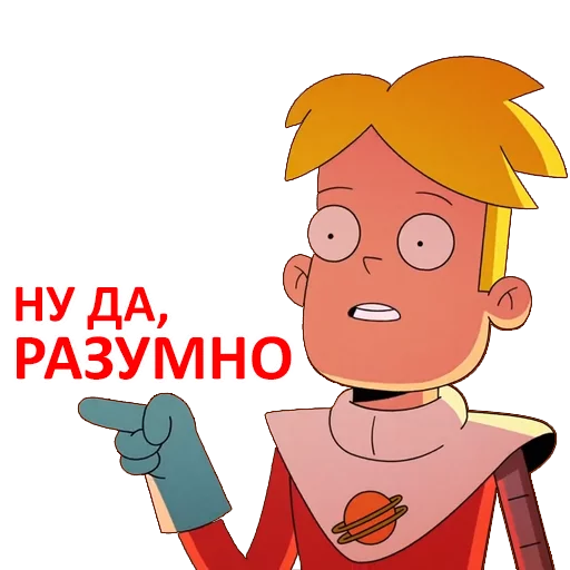 Final Space sticker 4
