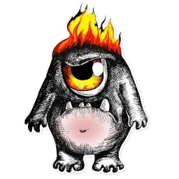 monsters sticker 12