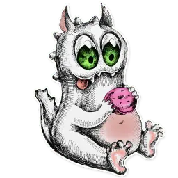 monsters sticker 5