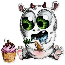 monsters sticker 6