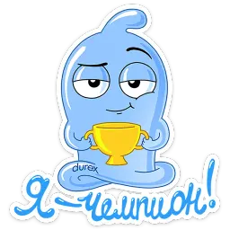 Футбольный Durex :: @stickroom sticker 4