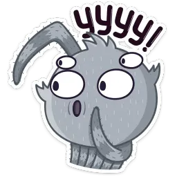 Паучок Фаззи :: @stickroom sticker 8