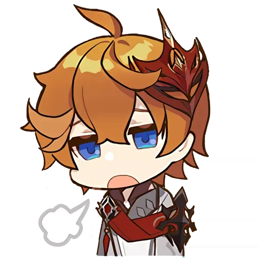Genshin Impact Official Chibi Emotes sticker 11