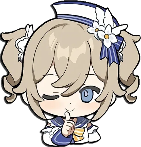 Genshin Impact Official Chibi Emotes sticker 102