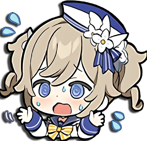 Genshin Impact Official Chibi Emotes sticker 104