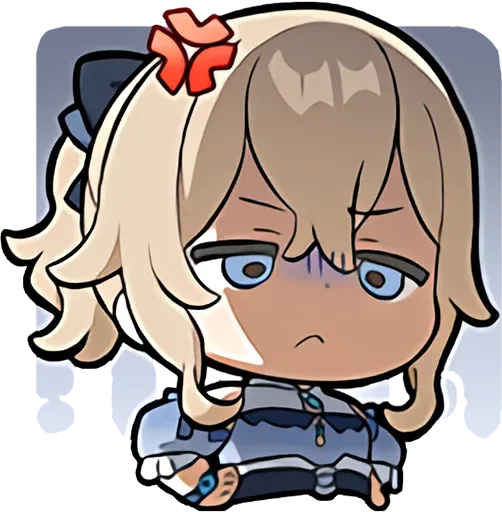 Genshin Impact Official Chibi Emotes sticker 108