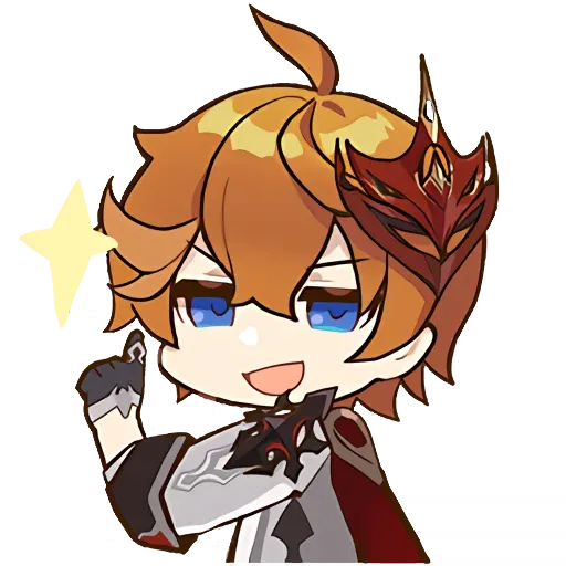 Genshin Impact Official Chibi Emotes sticker 12