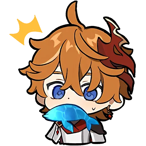 Genshin Impact Official Chibi Emotes sticker 13