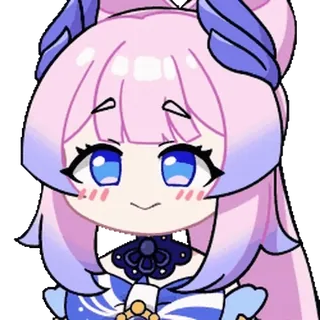 Genshin Impact Official Chibi Emotes sticker 124