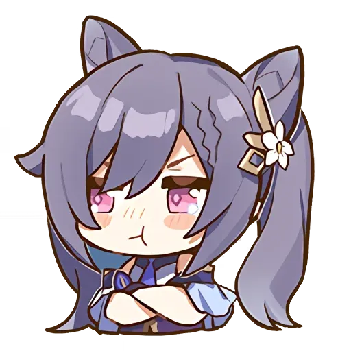 Genshin Impact Official Chibi Emotes sticker 17