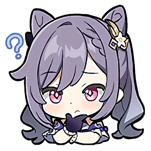 Genshin Impact Official Chibi Emotes sticker 21