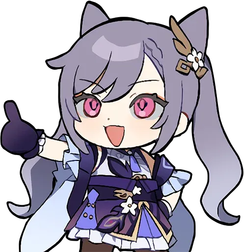 Genshin Impact Official Chibi Emotes sticker 23