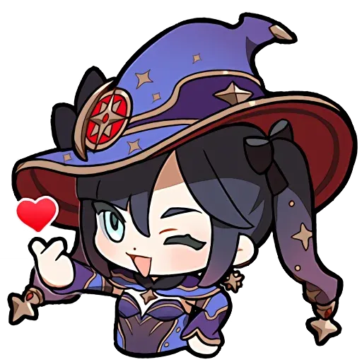 Genshin Impact Official Chibi Emotes sticker 24