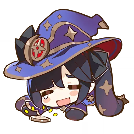 Genshin Impact Official Chibi Emotes sticker 27