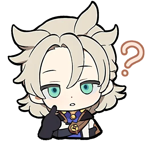 Genshin Impact Official Chibi Emotes sticker 31