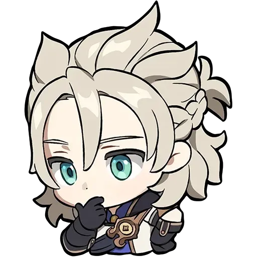 Genshin Impact Official Chibi Emotes sticker 32