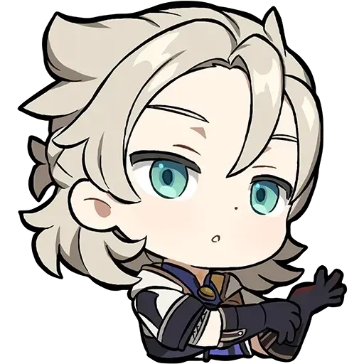 Genshin Impact Official Chibi Emotes sticker 33