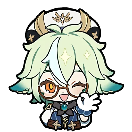 Genshin Impact Official Chibi Emotes sticker 36
