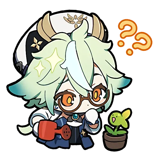 Genshin Impact Official Chibi Emotes sticker 38