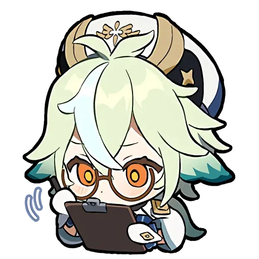 Genshin Impact Official Chibi Emotes sticker 41