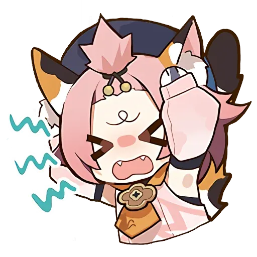 Genshin Impact Official Chibi Emotes sticker 42