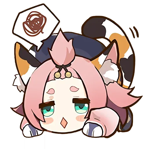 Genshin Impact Official Chibi Emotes sticker 43
