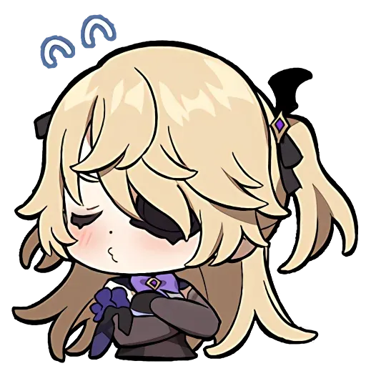 Genshin Impact Official Chibi Emotes sticker 46